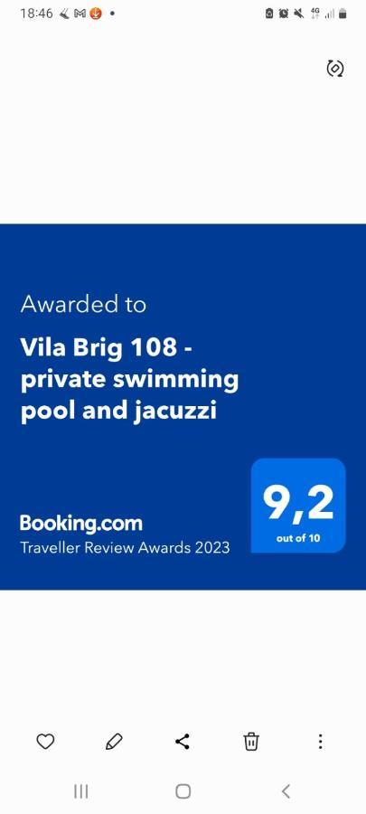 רייקה Vila Brig 108 - Private Swimming Pool And Jacuzzi מראה חיצוני תמונה